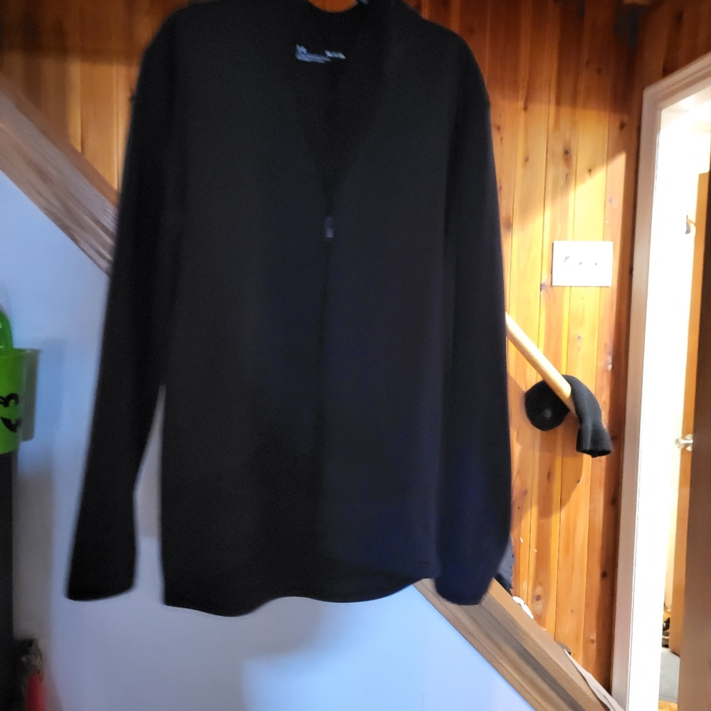 Harley Davidson L/s Hoodie 1/2 Zip Size L EUC